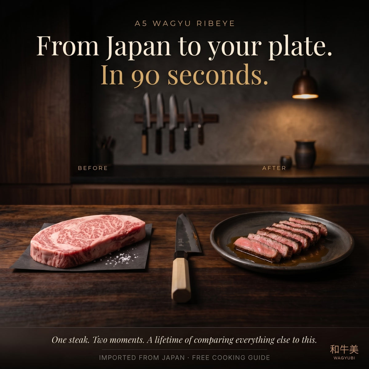 Wagyubi A5 Wagyu Ribeye 12oz